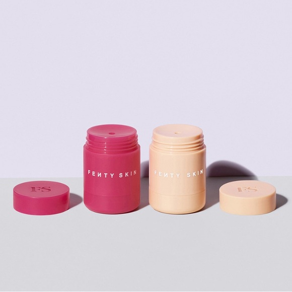 Fenty Beauty Fenty Skin Plush Puddin and Fruit Quenchers Lip Oil Four Piece Set - Picture 7 of 13